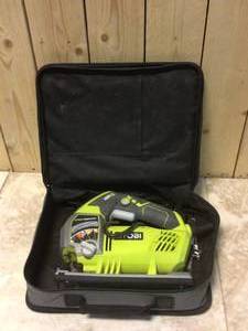 lot 72 image: RYOBI 6.1 Amp Corded Variable Speed Orbital Jig Saw with SPEEDMATCH Technology Customer Returns See Pictures