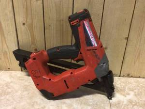 lot 100 image: Milwaukee M18 FUEL 18-Volt Lithium-Ion Brushless Cordless Gen II 15-Gauge Angled Finish Nailer (Tool-Only)  USED Customer Returns See Pictures