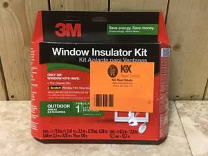 lot 4 image: 3M 84 in. x 112 in. Outdoor Patio Door Insulator Kit Customer Returns See Pictures