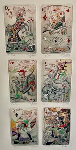 lot 47 image: Original and Interesting Framed Art