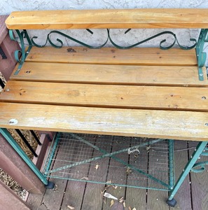 lot 147 image: Garden Cart on Casters