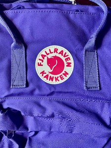 lot 58 image: New Purple Fjallraven Kanken Backpack