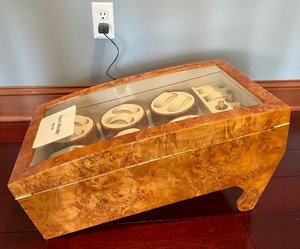 lot 152 image: Watch Winder Display Case