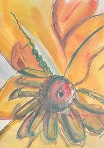 lot 157 image: Beautiful Original Floral Art by Susan Misukanis