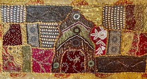 lot 172 image: Colorful Textile