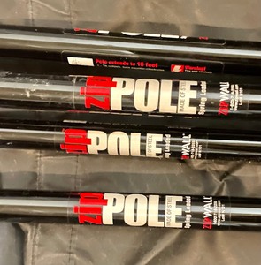 lot 221 image: Zip Wall Zip Poles and CarryingStorage Bag