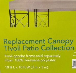 lot 225 image: RE Replacement Canopy for the Travoli Patio Collection