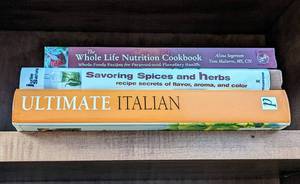 lot 105 image: Cookbooks