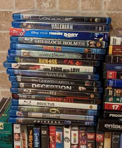 lot 106 image: Assorted Blu-ray and DVDS