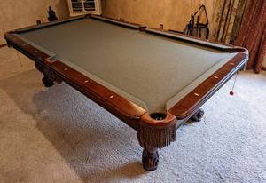 lot 110 image: American Classic Billiard Table