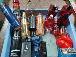 Lot Of Mens Cologne And Womens Perfume (Partials)