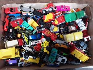 Box Lot Of Misc. Cars-Many Are Maisto.