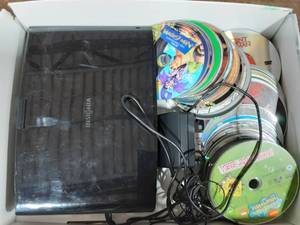 Insignia Portable DVD Player With Many DVDs (Many Kids DVDs)