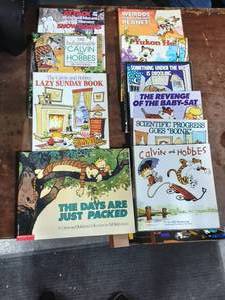 10-Calvin & Hobbes Books