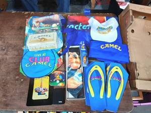Box Of Joe Camel Items