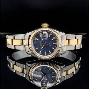 Vintage, Hard-to-Find Rolex Tudor Princess Oysterdate Stainless Steel and Yellow Gold Ladies Watch VIDEO