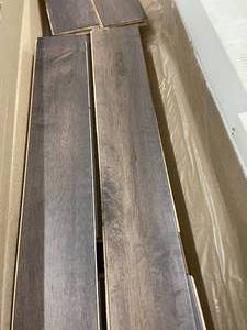 262 SF of Premium Maple Solid Hardwood Flooring - Slate
