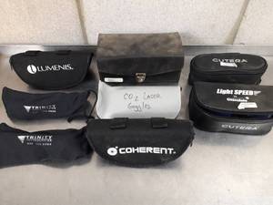 lot 28 image: COHERENT, LUMENIS, TRINITY, CUTERA, GLENDALE Laser Eye Protection Excellent Condition