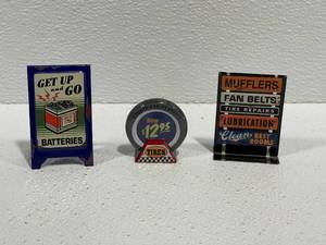 Metal Vintage Gas Station Signs
