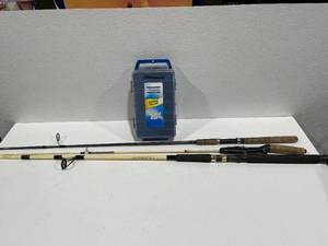 Fishing Rods and Tackle Box