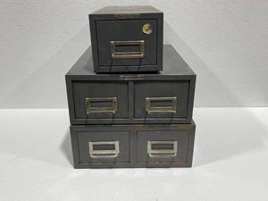 Vintage File Boxes