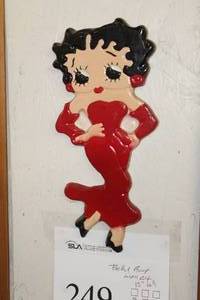lot 249 image: Betty Boop Wall Art