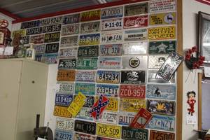 lot 250 image: Lot of (70) License Plates
