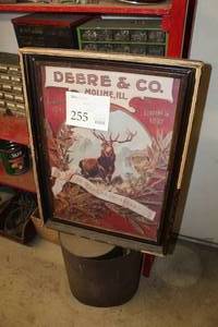 lot 255 image: Deere & Co Framed Print