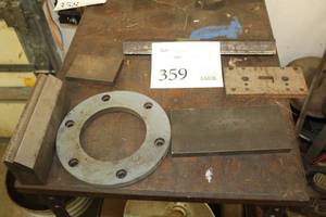 lot 359 image: Lot of (6) Mill Mounting Plates
