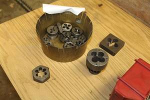 lot 357 image: Lot of (1 Bucket) Dies