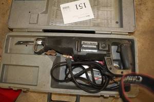 lot 151 image: Black & Decker 3103 Professional Reciprocating Saw, Case