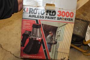 lot 146 image: Graco Roto Flo 3000 Airless Paint Sprayer