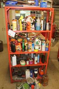 lot 154 image: Metal Shelving Unit
