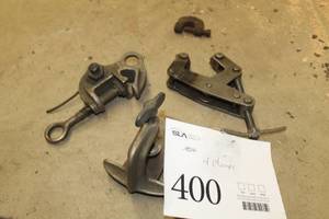 lot 400 image: Lot of (4) Clamps