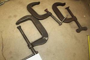 lot 398 image: Lot of (3) C-Clamps
