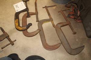 lot 397 image: Lot of (4) C-Clamps
