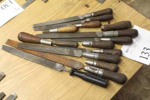 lot 133 image: Files, Rasps
