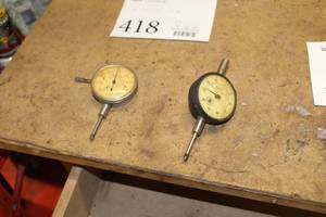 lot 418 image: Lot of (2) Dial Indicators