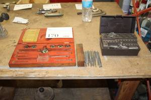 lot 170 image: Lot of (3) Assorted Machining Bits and Accessories