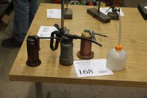lot 168 image: Lot of (4) Oiler Cans