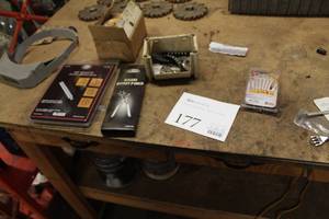lot 177 image: Misc. Crafting Tools and Parts