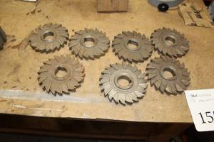 lot 155 image: Lot of (7) Machining Blades