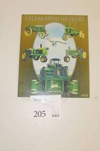 lot 205 image: John Deere Celebrating 160 Years Metal Wall Art