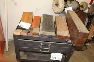 lot 349 image: Lot of (11) Wood Machine Tool Boxes