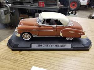 lot 291 image: 1950 Chevy Bel Air Diecast Metal Car