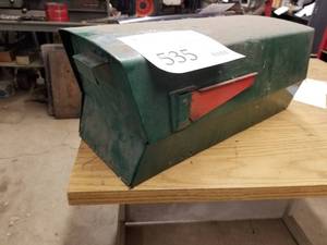lot 535 image: Metal Mail Box