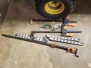 lot 569 image: Lot of (6) Assorted Clamps