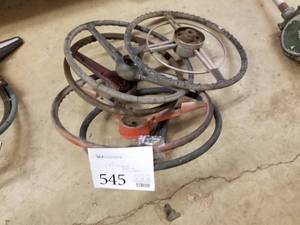 lot 545 image: Lot of (5) Vintage Steering Wheels