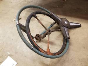 lot 544 image: Lot of (3) Vintage Steering Wheels