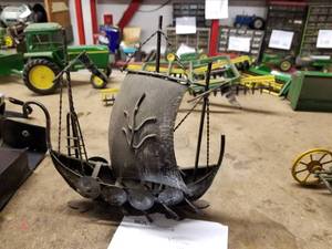lot 437 image: Viking Sailing Ship